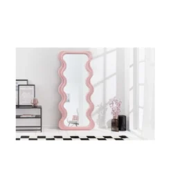 Lustro FUENTE 160 cm różowe