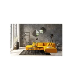 Lustro GOTEBORG 71 x 71 cm czarne