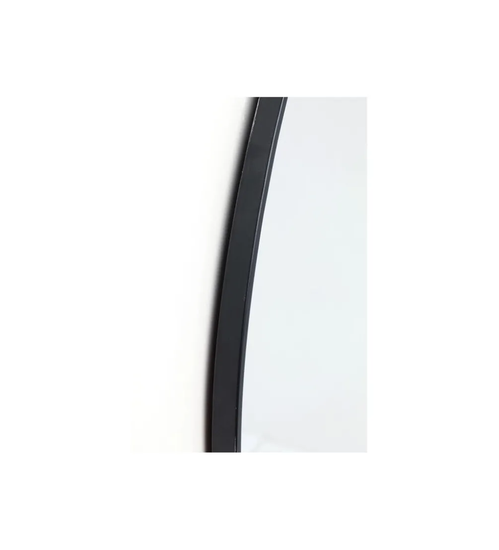 Lustro GOTEBORG 71 x 71 cm czarne