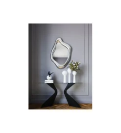 Lustro Hologram 117 cm x 68 cm srebrne