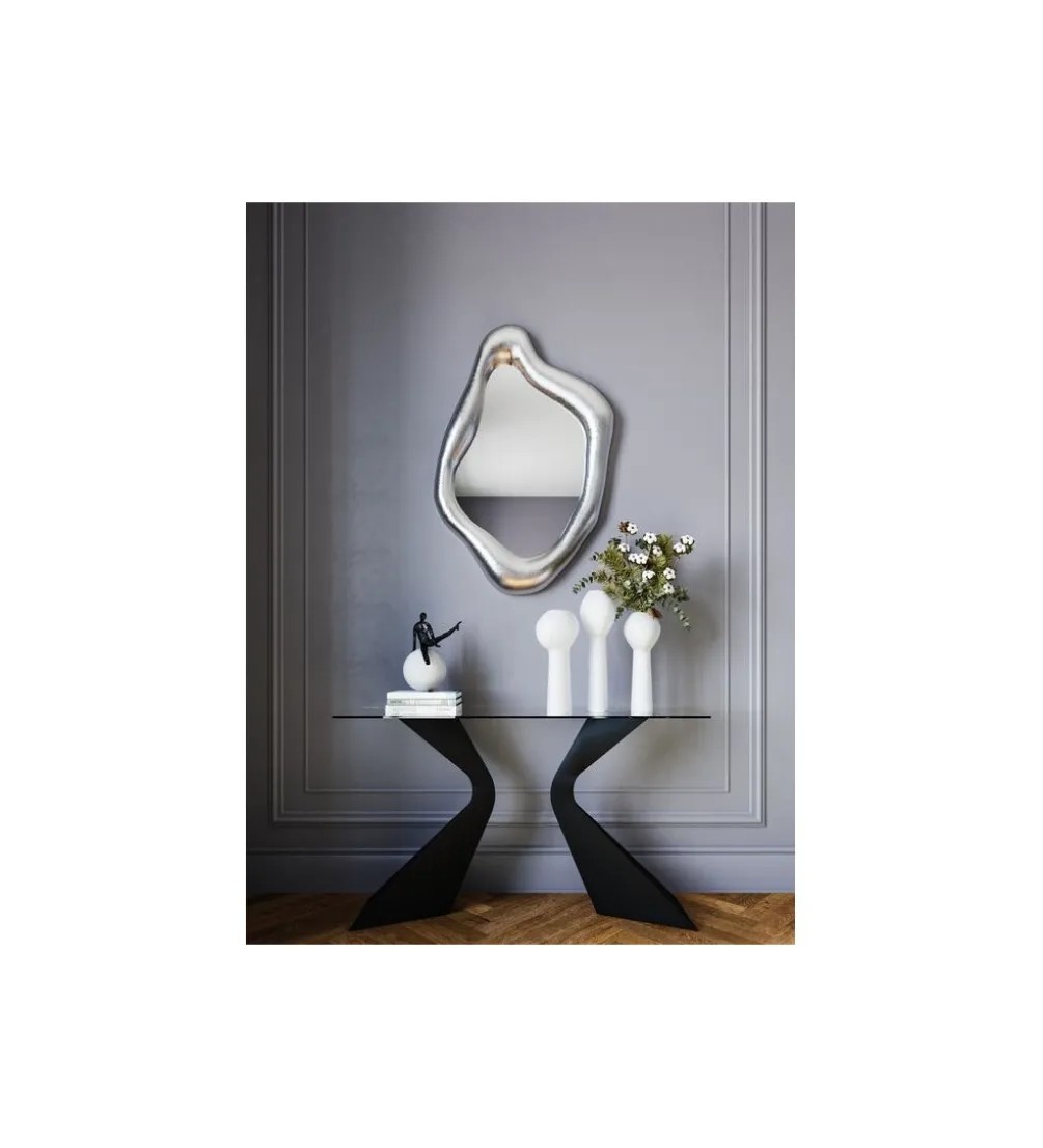 Lustro Hologram 117 cm x 68 cm srebrne