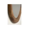 Lustro JORGE 80 x 78 cm drewno akacja naturalne