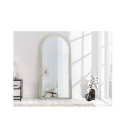 Lustro KIRAZ ART DECO 160 cm białe