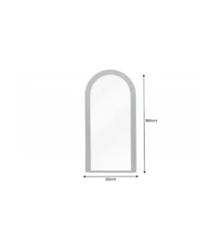 Lustro KIRAZ 160 cm czarne