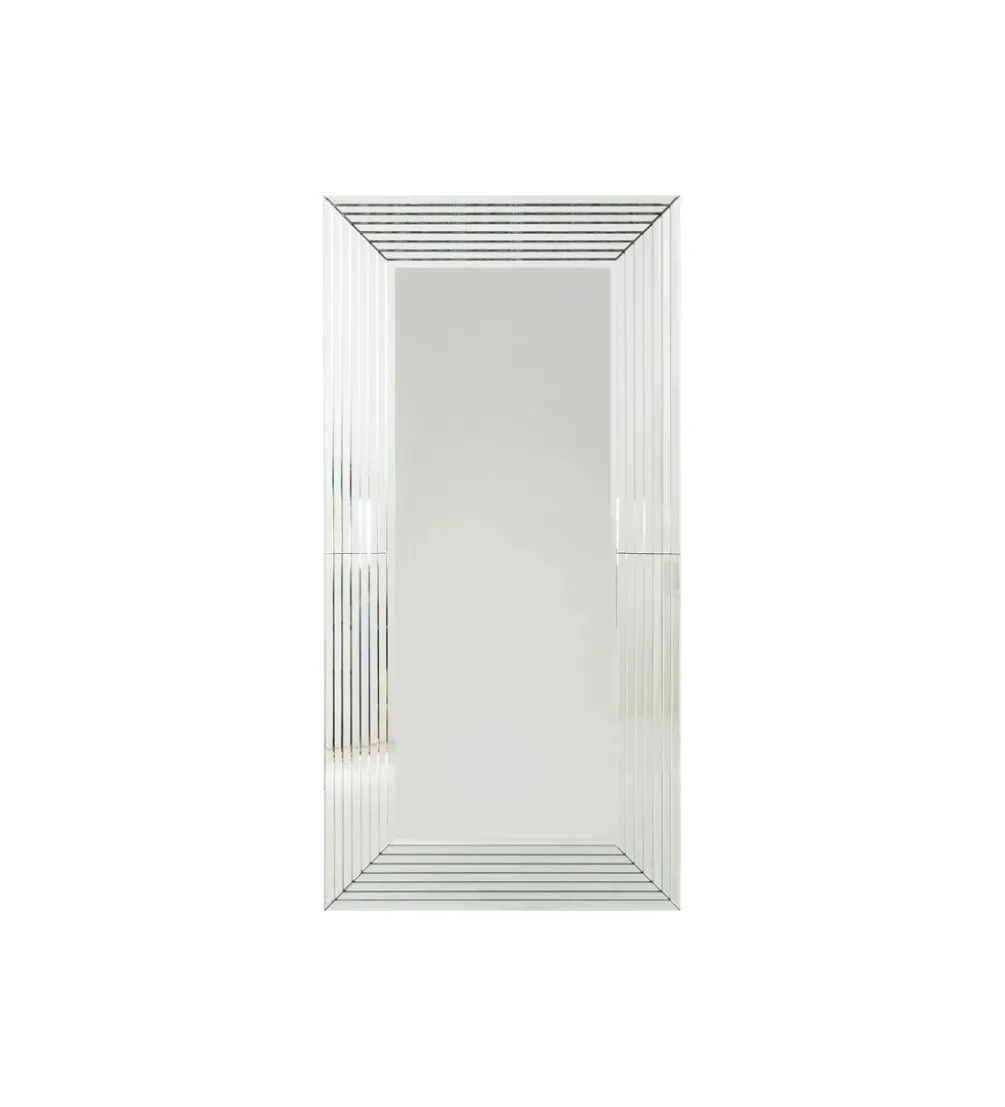 Lustro Linea 200 cm srebrne