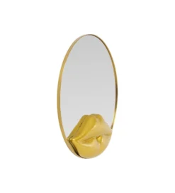 Lustro LIPS 100 cm złote
