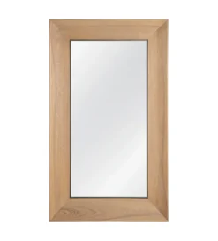 Lustro NATARETO 110 x 186 cm naturalny