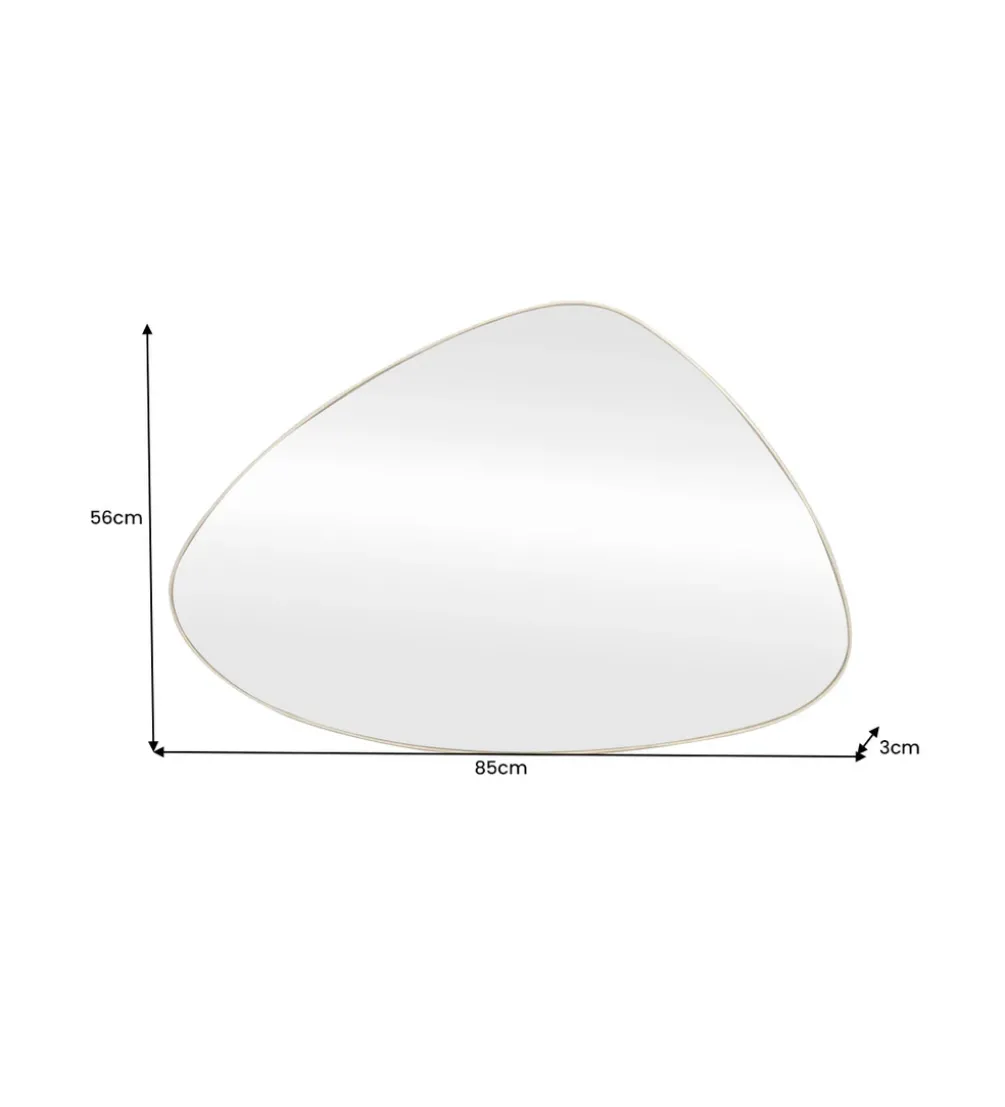 Lustro NOEMI 85 cm złote