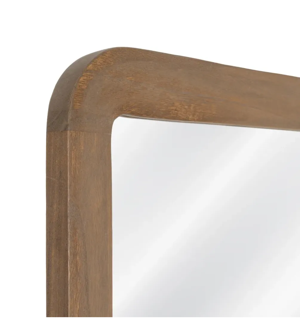 Lustro NOGALE 160 cm drewno paulowni naturalne