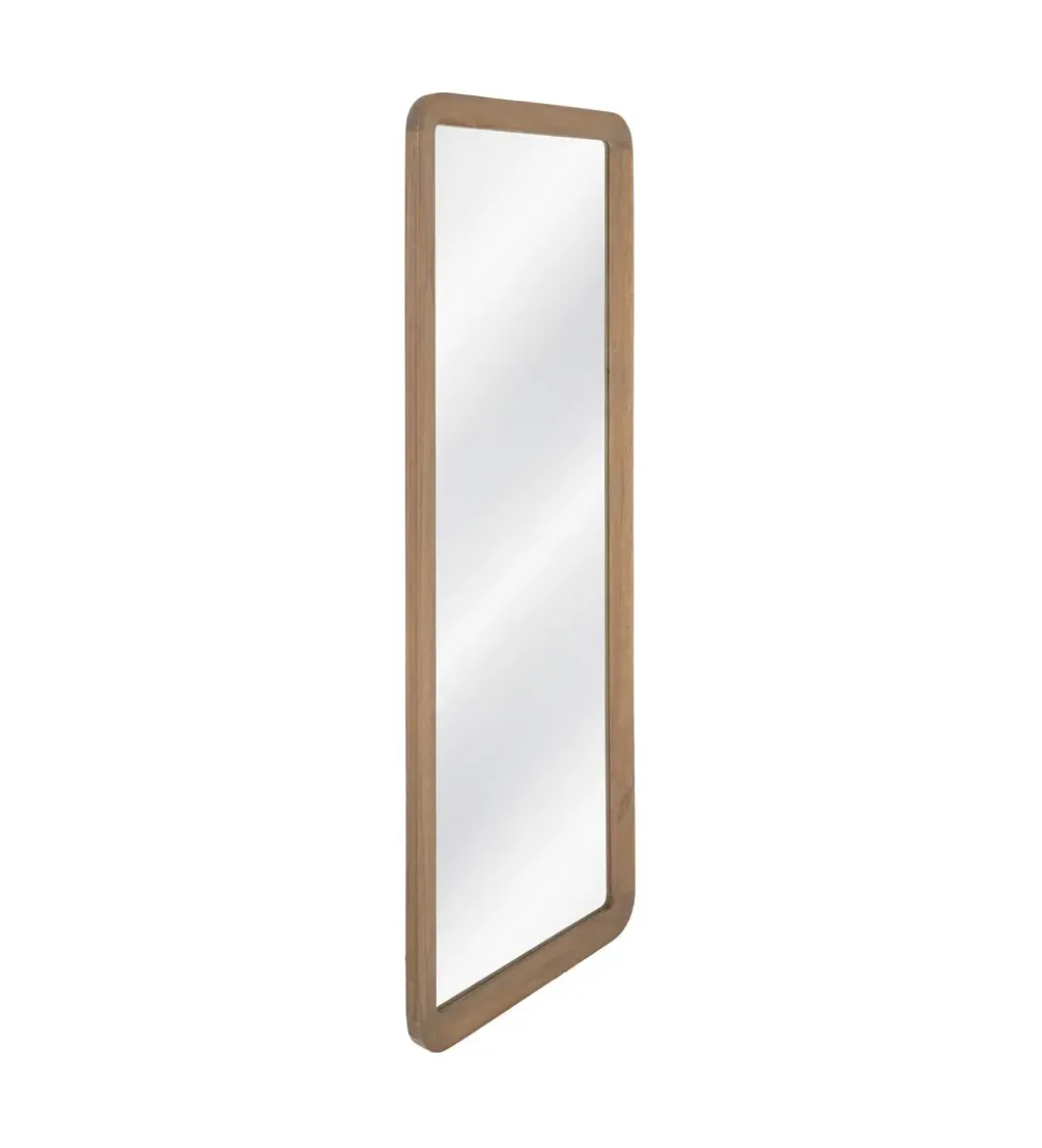 Lustro NOGALE 160 cm drewno paulowni naturalne