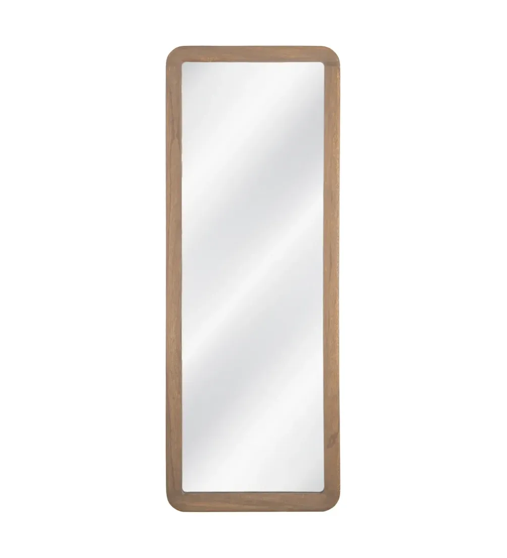 Lustro NOGALE 160 cm drewno paulowni naturalne