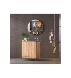 Lustro OCCHI 100 cm złote