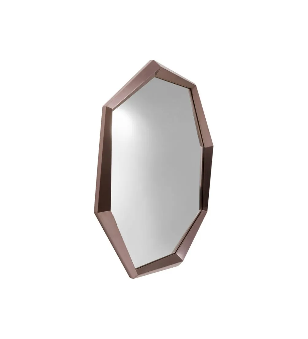 Lustro OCTAGON 120 x 120 cm kawowe