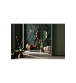 Lustro OCTAGON 120 x 120 cm kawowe