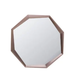 Lustro OCTAGON 120 x 120 cm kawowe