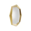 Lustro OCTAGON 80 x 80 cm złote