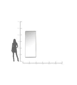 Lustro OMBRA 200 x 80 cm czarne