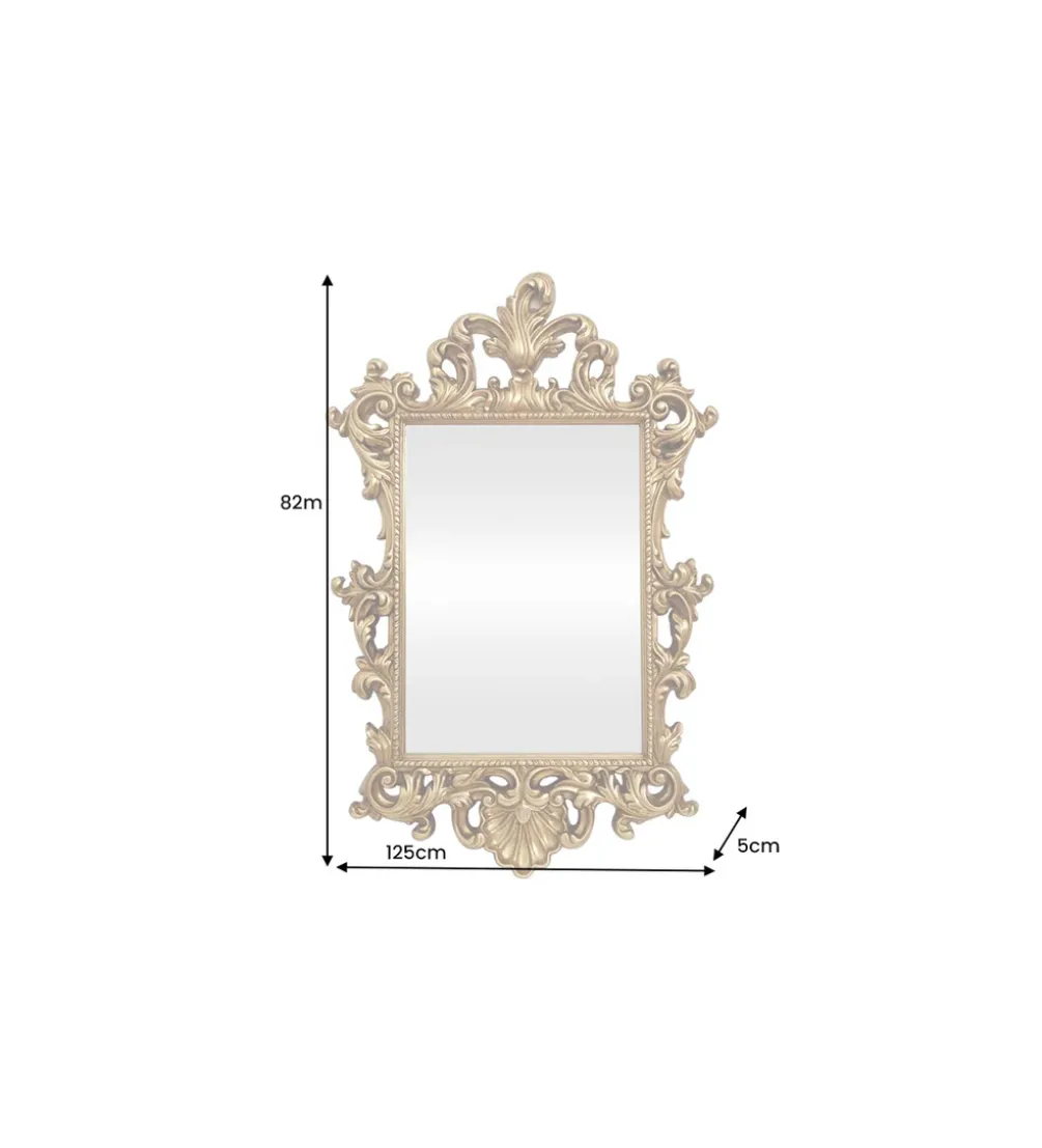 Lustro OPULENT 125 cm złote