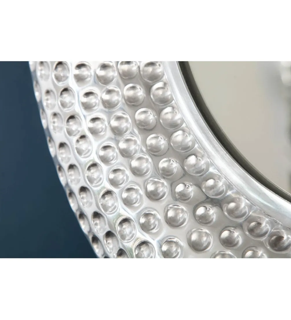 Lustro Orriental 60 Cm srebrne
