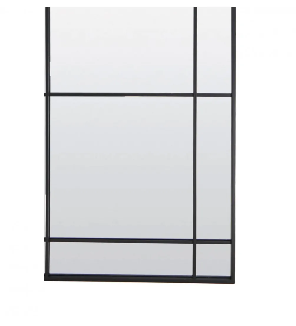 Lustro RINCON 183 cm czarny mat