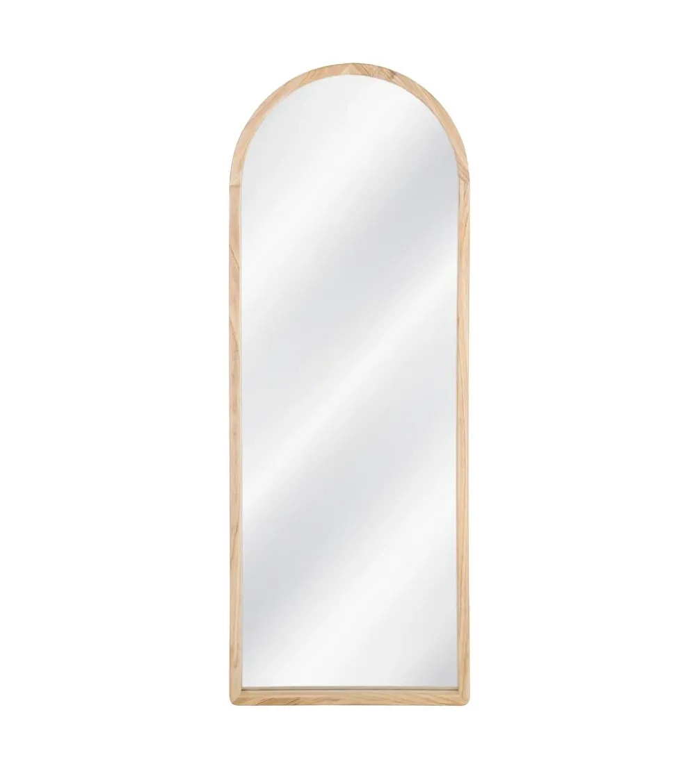 Lustro SITEMATH 160 cm drewno paulowni naturalne