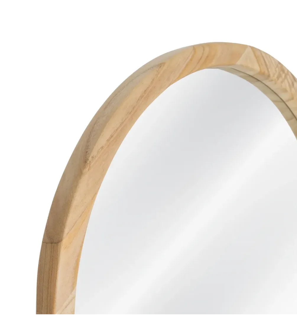 Lustro SITEMATH 160 cm drewno paulowni naturalne