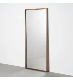 Lustro SITEMATH 180 cm drewno paulowni brązowe