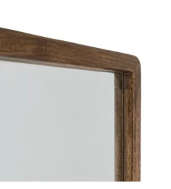 Lustro SITEMATH 180 cm drewno paulowni brązowe