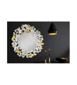 Lustro SORIA 92 cm złoto srebrne