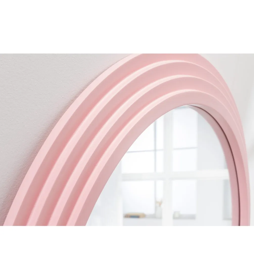 Lustro SOTOS 160 cm różowe