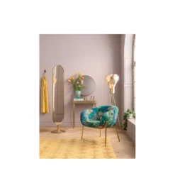 Lustro stojące Curve 170 cm złote