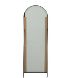 Lustro stojące FOOT 150 cm czarne