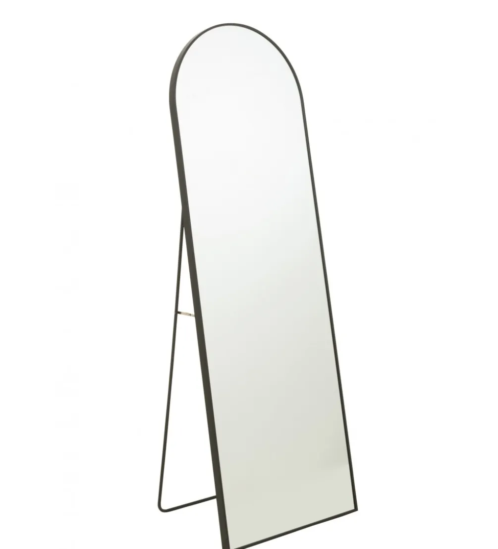 Lustro stojące FOOT 150 cm czarne