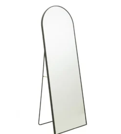Lustro stojące FOOT 150 cm czarne