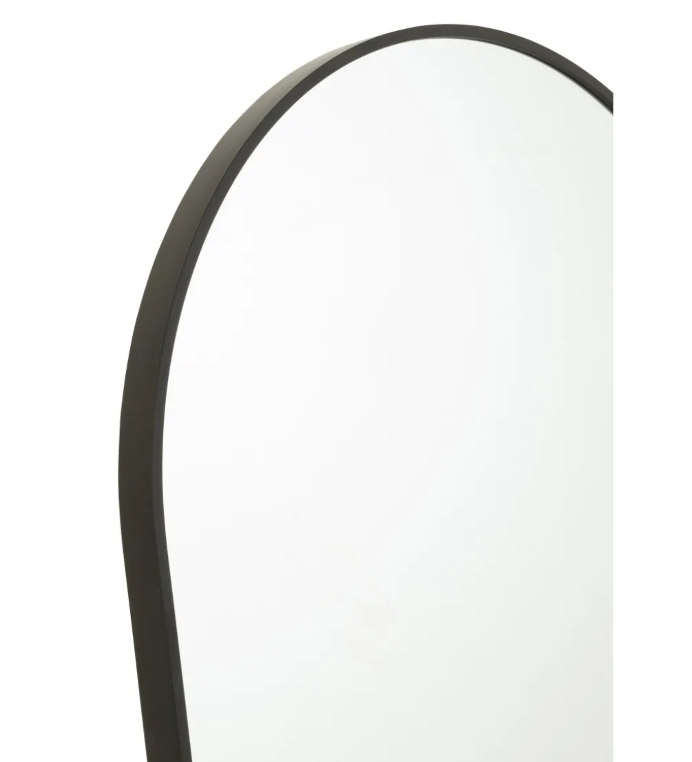 Lustro stojące FOOT 150 cm czarne