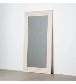 Lustro stojące MISAY 100 cm kremowe