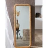 Lustro stojące RECTANGLE 122 cm naturalne