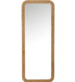 Lustro stojące RECTANGLE 122 cm naturalne