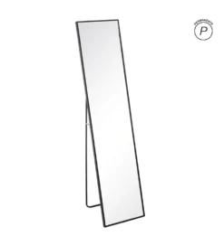 Lustro stojące STARKYN 151 cm czarne