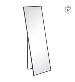 Lustro stojące STARKYN 160 cm czarne