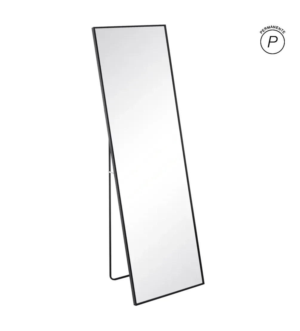 Lustro stojące STARKYN 160 cm czarne