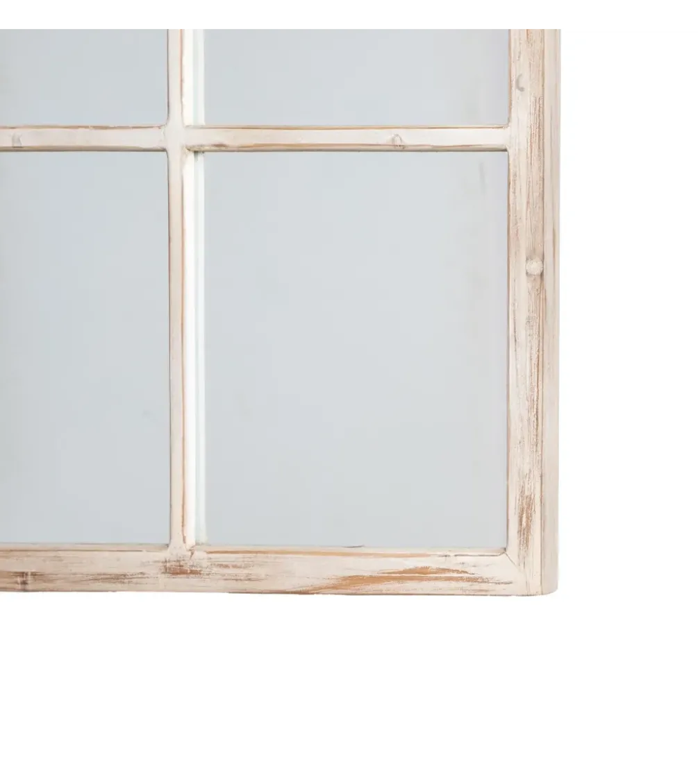 Lustro TAGE 120 cm drewno jodła białe