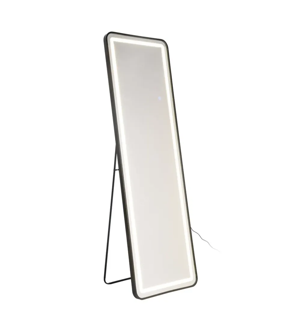 Lustro TEMPEJO 160 cm czarna rama