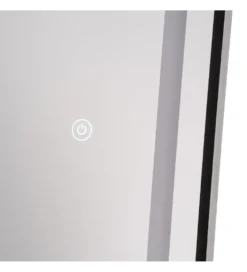 Lustro TEMPEJO 160 cm czarna rama