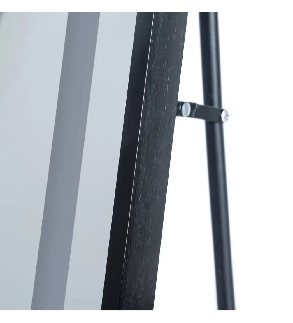 Lustro TEMPEJO 160 cm czarna rama
