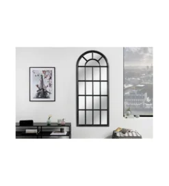 Lustro WINDOW 140 cm czarne