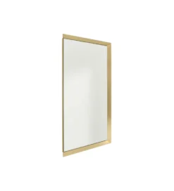 Lustro wiszące AREZZO 80 x 120 cm złote