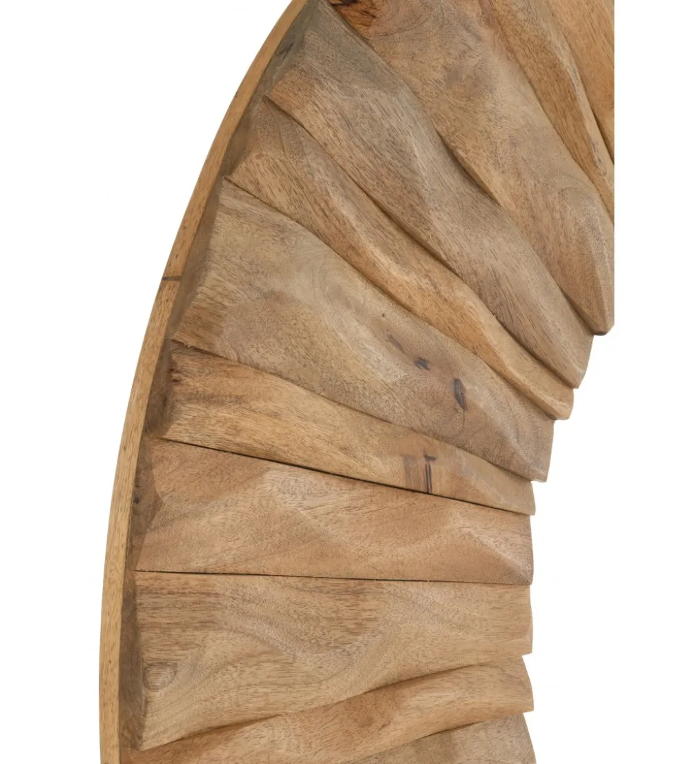 Lustro wiszące CURVE 152 cm naturalny
