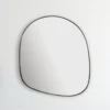 Lustro wiszące DEFORME 53 cm czarne