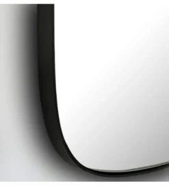 Lustro wiszące DEFORME 53 cm czarne